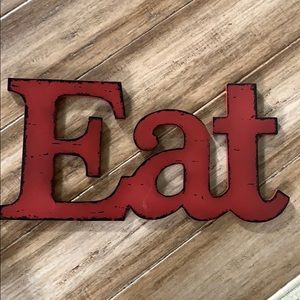 “Eat” Kitchen Wall Art